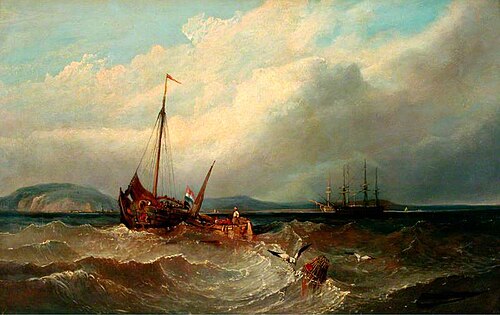 Seascape, 1826, Clarkson Frederick Stanfield