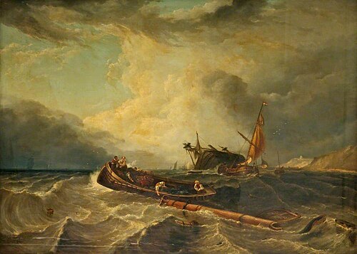 Wreckers off Fort Rouge, , Clarkson Frederick Stanfield