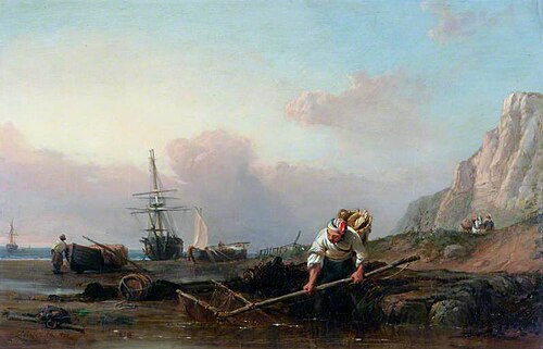 Shrimping, 1848, Clarkson Frederick Stanfield