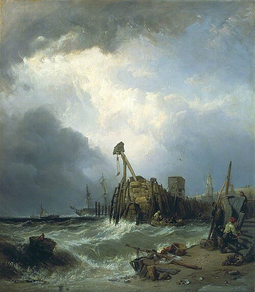 Old Holland, 1858, Clarkson Frederick Stanfield