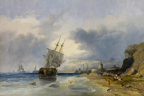 Whitby, from the North, , Clarkson Frederick Stanfield