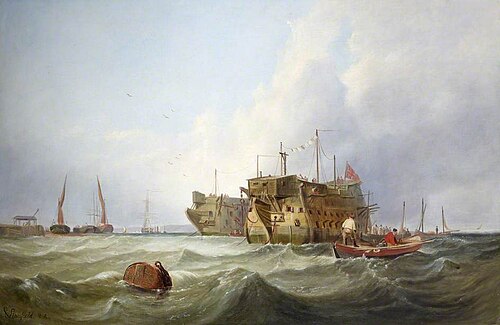 Prison Hulks and Other Shipping, , Clarkson Frederick Stanfield