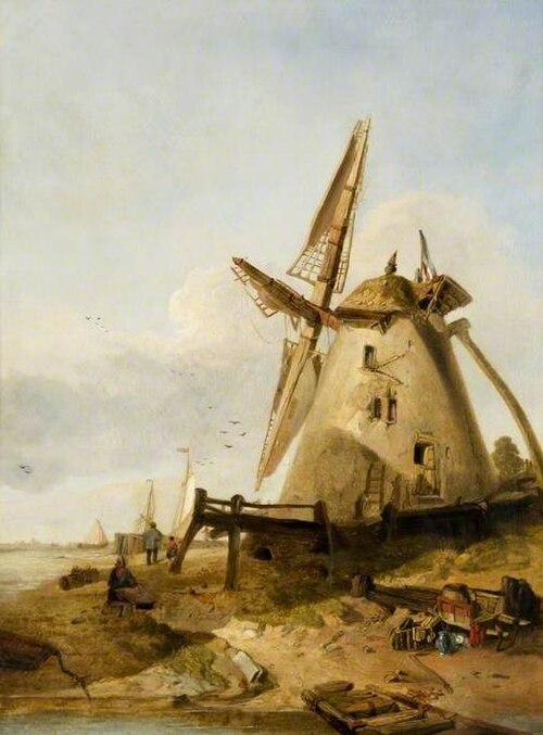 A Dutch Mill, , Clarkson Frederick Stanfield