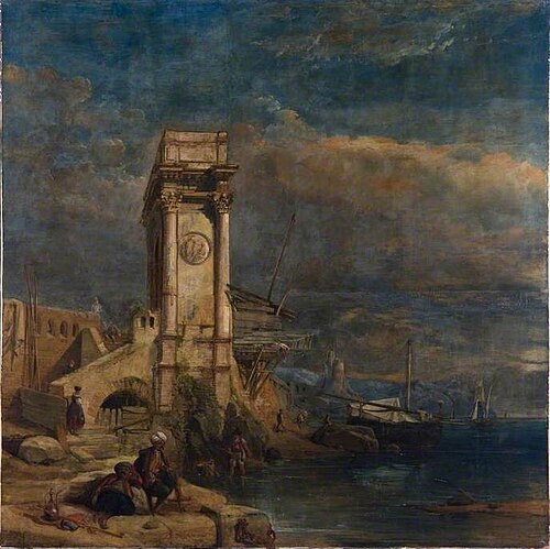 The Port of Ancona, Italy, , Clarkson Frederick Stanfield