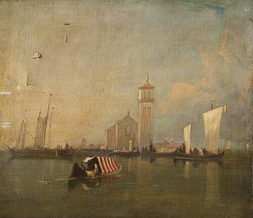 North Italian Coastal Scene, , Clarkson Frederick Stanfield