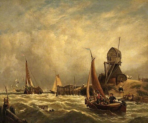 On the Scheldt, , Clarkson Frederick Stanfield