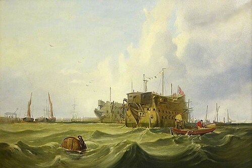 Prison Hulks and Other Shipping, , Clarkson Frederick Stanfield