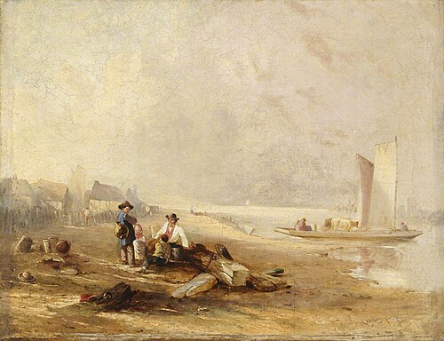 A River Shore, , Clarkson Frederick Stanfield