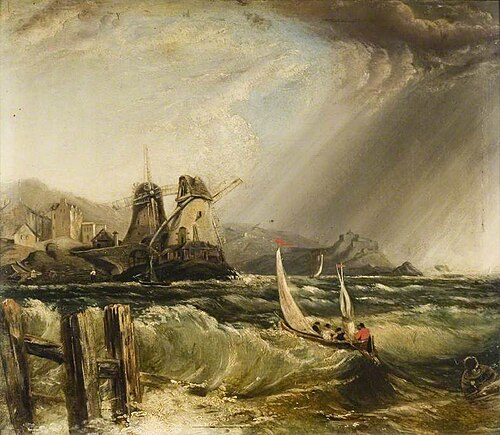 Sea View of St Malo, , Clarkson Frederick Stanfield