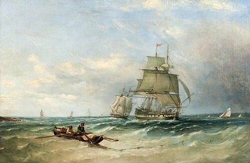 Seascape, , Clarkson Frederick Stanfield