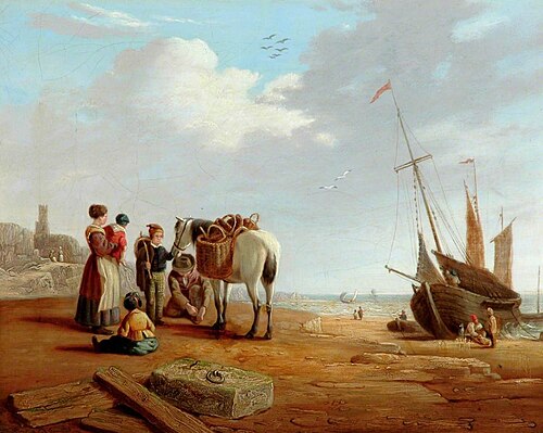 Italian Coast Scene, , Clarkson Frederick Stanfield