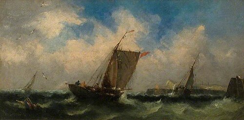 Ships at Sea, , Clarkson Frederick Stanfield