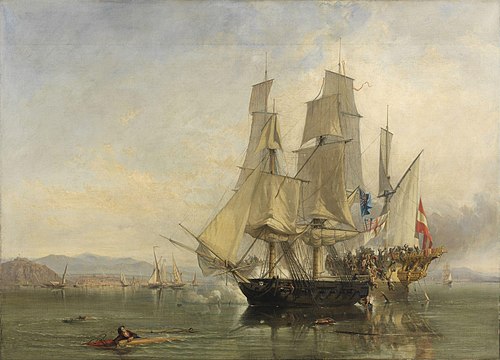 The Action and Capture of the Spanish Xebeque Frigate El Gamo, , Clarkson Frederick Stanfield
