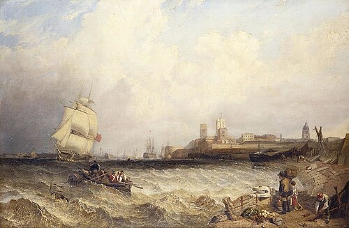 Portsmouth Harbour, 1831, Clarkson Frederick Stanfield