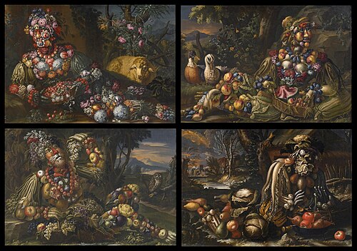 Les Saisons, 1680, Antonio Rasio