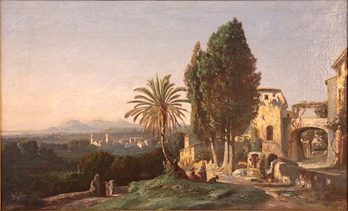Point de vue sur le Cannet, , Adolphe Fioupou