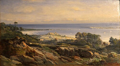 Point de vue sur le Suquet depuis la Croix des gardes, , Adolphe Fioupou