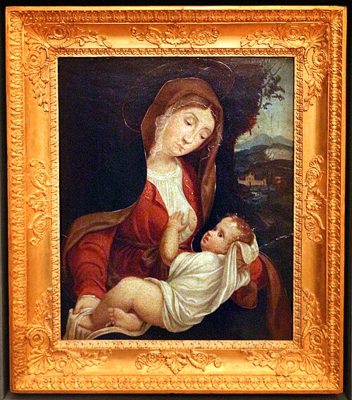Madonna del latte (Previtali), , Andrea Previtali
