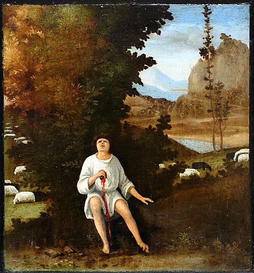 Scenes from Tebaldeo's Eclogues, 1510, Andrea Previtali