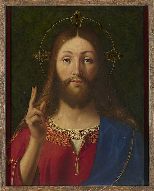 Christ Blessing, 1513, Andrea Previtali