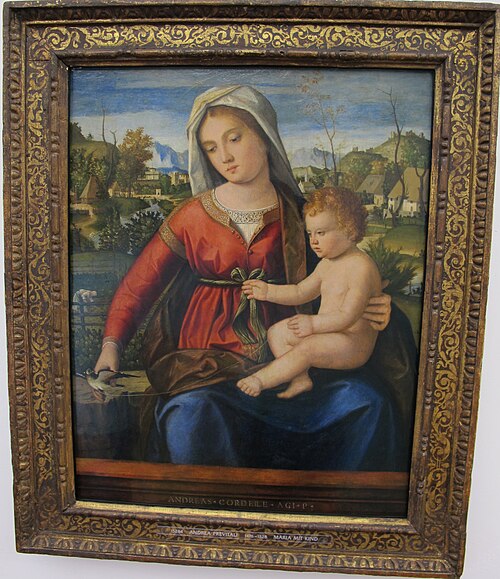 Muttergottes mit Kind, 1502, Andrea Previtali