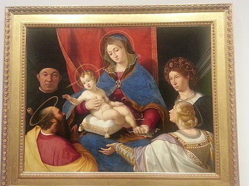 Madonna and child, 1523, Andrea Previtali