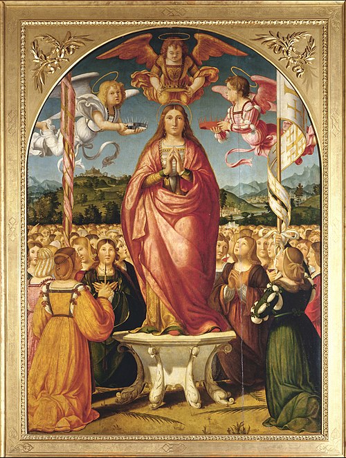 Sant'Orsola in gloria, 1520, Andrea Previtali