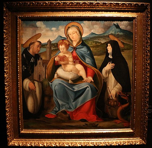 Madonna with child, , Andrea Previtali
