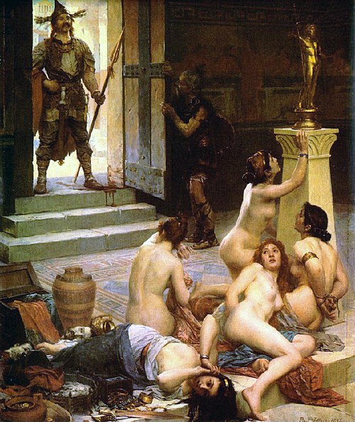 Le Brenn et sa part de butin, 1893, Paul Jamin