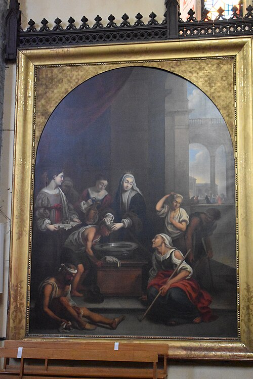 Sainte Elisabeth de Hongrie, 1853, Raymond-Marc Lagarrigue