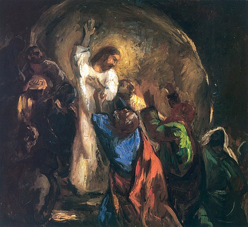 Thomas Touches Christ's Side, 1950, Béla Iványi-Grünwald