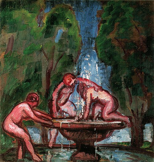 Fountain, 1904, Béla Iványi-Grünwald