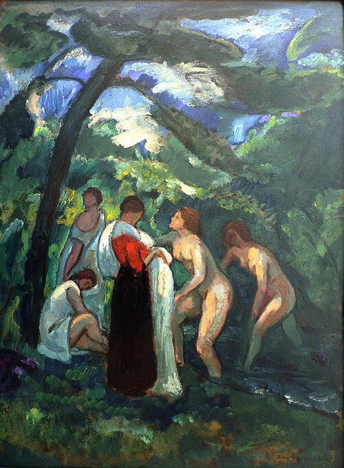 Bathing Women, 1914, Béla Iványi-Grünwald