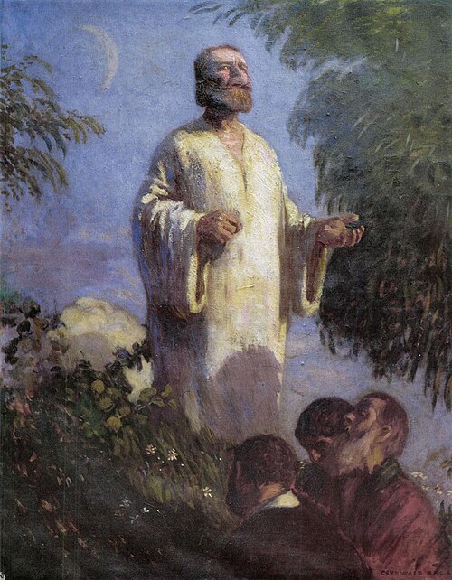 Christ in the Garden of Gethsemane, 1903, Béla Iványi-Grünwald