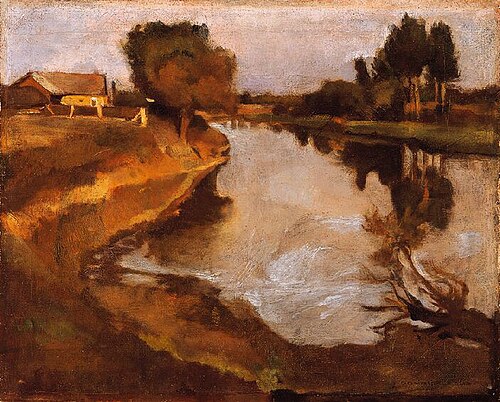 By the River, , Béla Iványi-Grünwald