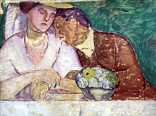 Lovers, 1909, Béla Iványi-Grünwald