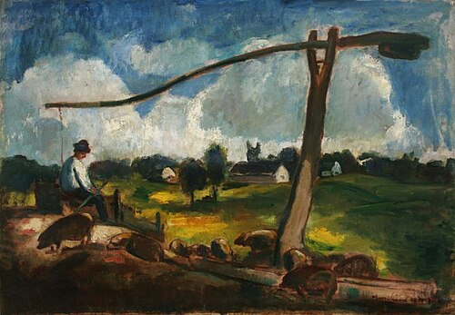 Next to the Shadoof, , Béla Iványi-Grünwald