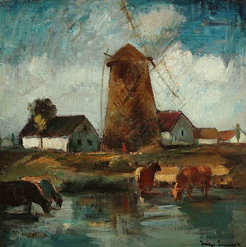 Kecskemét Windmill, , Béla Iványi-Grünwald