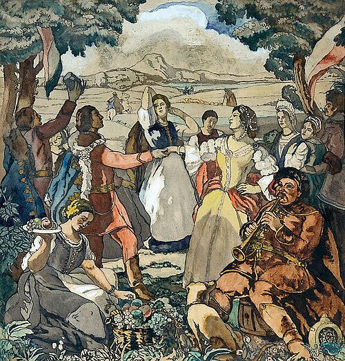 Party, , Béla Iványi-Grünwald