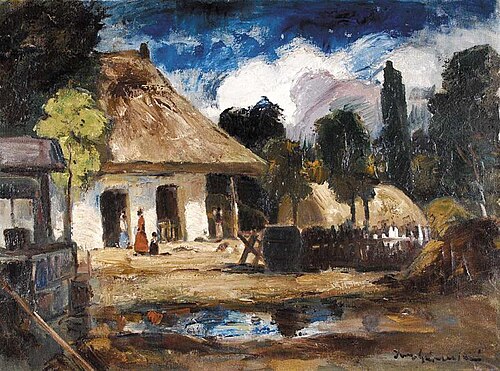 Village, , Béla Iványi-Grünwald