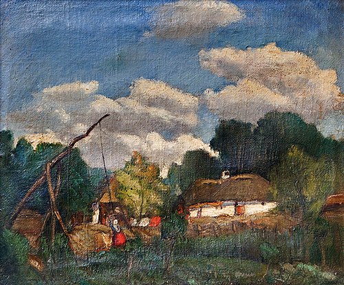 Farmyard, , Béla Iványi-Grünwald