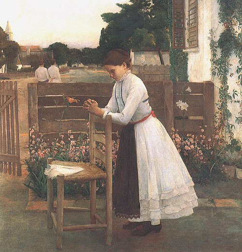 Devotion (Ave Maria), 1891, Béla Iványi-Grünwald