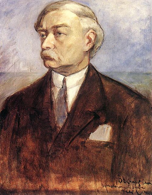 Selbstporträt, 1903, Béla Iványi-Grünwald