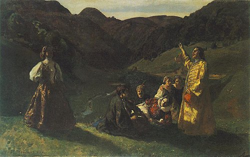 Amidst the Peaks, 1901, Béla Iványi-Grünwald