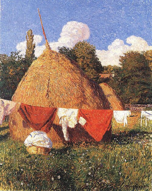 Drying Clothes, 1903, Béla Iványi-Grünwald