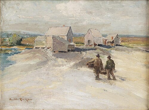 Fishing Shacks, North Shore, , Edward A. Page