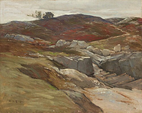 Rock Hill, Autumn, 1900, Edward A. Page