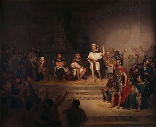 The Tlaxcalan Senate, 1875, Rodrigo Gutiérrez