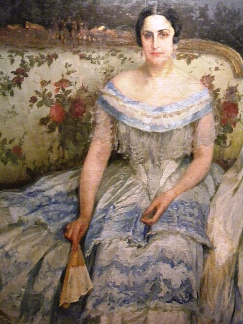 Portrait de Sophia Cihoschi, 1967, Constantin Isachie Popescu