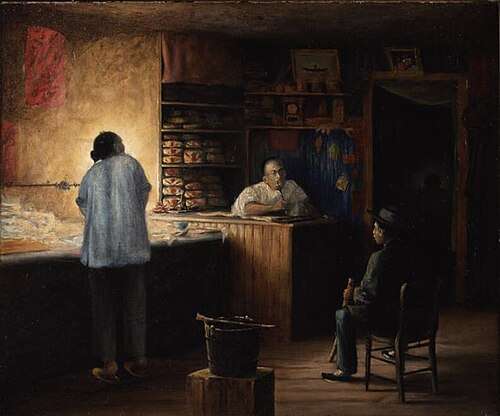 Tong Yin Yee Shung Gun, Chinese Laundry, 1899, Stafford Mantle Northcote
